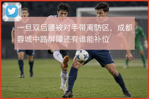 一旦双后腰被对手带离防区,成都蓉城中路屏障还有谁能补位
